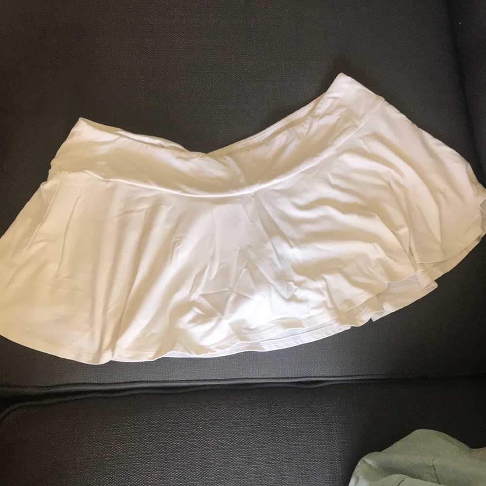 White Tennis Skirt